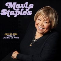 MAVIS STAPLES de retour au Casino de Paris.